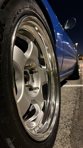 Nouvelles jantes forgées JDM 5x114.<span class=keywords><strong>3</strong></span> triple chrome 2/<span class=keywords><strong>3</strong></span> pièces de 18-19 pouces, Deep Dish Meister S1 pour A90 pour Z Skyline R34 25mm - Product Image 4