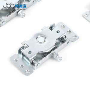 Système de glissière pour porte coulissante JOB, accessoire pour porte coulissante, système de glissière pour porte à poche avec fermeture douce, double profil en aluminium - Product Image 4