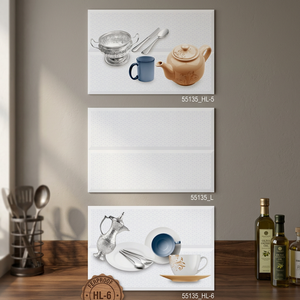 Nouveau motif Carreaux de mur en céramique numérique brillant 300x450mm pour cuisine et salle de bain, également disponible en 300x600mm, 30x60cm, 12x24 pouces, 20x30cm - Product Image 1