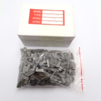 Inserts de Protection contre l'usure en carbure de tungstène personnalisé résistant aux chocs en alliage ZZJZ 13*5*3mm YG8 pour manchon ou douille de roulement TC