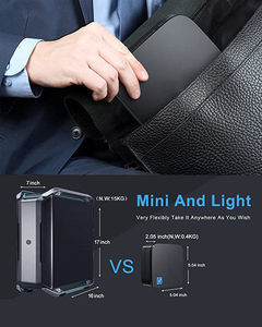 Soyeer Intel <span class=keywords><strong>Apollo</strong></span> <span class=keywords><strong>Lake</strong></span> <span class=keywords><strong>Celeron</strong></span> <span class=keywords><strong>J3455</strong></span> AK1 Mini pc RAM 8G ROM 256G Quad Core Win10 tipo-C 1000 LAN doble pantalla MINI PC - Product Image 6