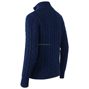 Pull Décontracté Style Paul à Col Montant Demi-Zippé pour Homme et Femme, Tricot de Créateur Nouveau Style avec Logo Cheval RL - Product Image 4