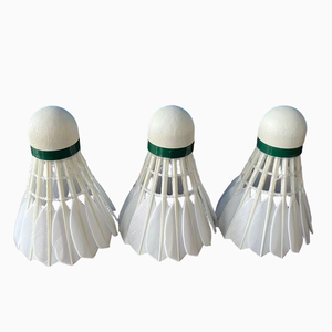 ST. NO. 2 Racchette da <span class=keywords><strong>Badminton</strong></span> con Volani in Piume d'Oca di Alta Qualità per Tornei IT è una <span class=keywords><strong>palla</strong></span> da competizione. - Product Image 2