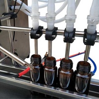 Machine automatique de remplissage de liquide visqueux de détergent de shampoing à l'alcool de 5 litres