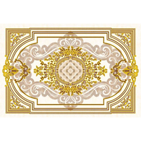 Carrelage en porcelaine 3D Hasin, design tapis, pour intérieur, salon, céramique, marbre, cristal, carreaux émaillés pour sol en Inde
