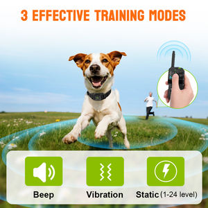 Draadloos GPS-hondenhek systeem voor buitengebruik, afstandsbediening trainingshalsband, draadloze hek-halsband, huisdierbeveiligingssysteem - Product Image 4