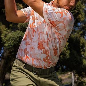 เสื้อโปโลสำหรับผู้ชายเสื้อกอล์ฟลายดอกไม้พิมพ์โลโก้ตามสั่ง2025 - Product Image 4