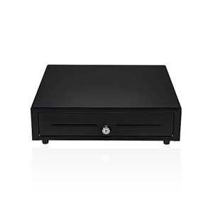 Hot Sale Metal Cash Drawer Cabinet Cash <b>Box</b> Safety Electronic Payment Supermarket Money Lock <b>Box</b> Cash Register - Product Image 4