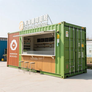 Camion de cuisine mobile bleu clair 2025 avec conteneur de 20 pieds pour restaurant - Product Image 2