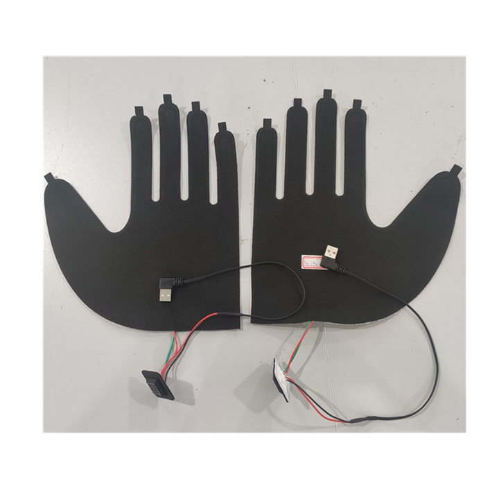 Электрическая грелка для перчаток с подогревом, 3,7 В/5 В/7,4 В