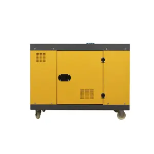 10kw Eencilinder Dieselmotor Diesel Generator Open Type Stille Generator