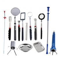 3LB 10LB 15LB lumière LED extensible télescopique réglable bâton magnétique outil de ramassage bâton avec lumière LED