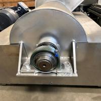 Pompe broyeuse agglomératrice électrique en acier inoxydable résistante à l'usure pour le traitement chimique, haute sécurité, pour blocs de poudre minérale