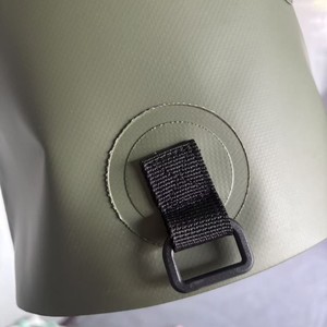 <b>Folding</b> Water <b>Bucket</b> 10L Portable PVC Military Green Transparent For Camping Fishing Travel Outdoor Use - Product Image 4
