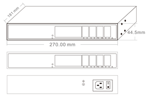Switch PoE géré Gigabit 8 ports PoE avec SFP et liaison montante 10G - Product Image 1