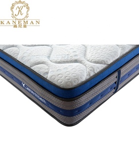 12Inch Đồ Nội Thất Phòng Ngủ Sang Trọng Vua Kích Thước Nệm Nhà Máy Trung Quốc Giường Ice <span class=keywords><strong>Cold</strong></span> Memory <span class=keywords><strong>Foam</strong></span> Pocket Coil Nệm - Product Image 5