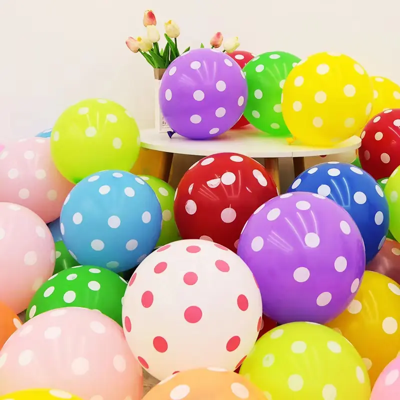 Ballon en latex de 12 pouces décoration de fête ballons métalliques de 10 pouces ballon d'hélium de joyeux anniversaire ballons Macaron de 18 pouces