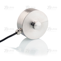 Ingeniería de automatización industrial 500kN Botón Sensor de fuerza de compresión Control de medidor de tensión 10/20/30/50/100t Célula de carga 1000kN
