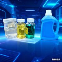 Détergent liquide concentré pour lessive en gros d'usine avec une mousse riche et un parfum de lavande pour l'utilisation des vêtements