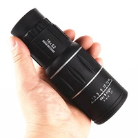 Telescopio Monocular BAK4 Impermeable en Oferta, 10x50, Largo Alcance, HD, Super Zoom, Visor Óptico para Camping y Pesca
