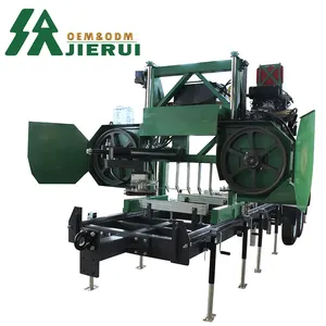 Best selling hydraulic fully automatic 36 inch woodworking machinery portable sawmill wood saw portable saw machine for log