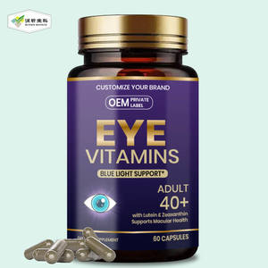 Oog Vitamine Mineraal Supplement Met Luteïne Zeaxanthine Zink Vitamine C E Voor Volwassen Ondersteuning Verbeteren Immuniteit 60 Capsules - Product Image 1
