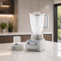 Blender Multifungsi Otomatis Tombol Tekan Pengolah Makanan Pembuat Smoothie Pembuat Jus Buah Sayuran Dapur Rumah Tangga