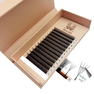 Ciglia Finte Coreane in PBT di Alta Qualità, 7mm-16mm, Fibre Tecnologiche YY W 3D 4D 5D 6D 8DW, Spessore <span class=keywords><strong>BC</strong></span> LD, Materiali per Ciglia - Product Image 2