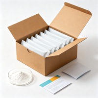 Machine d'emballage automatique rotative pour boîtes en carton, destinée aux sachets de poudre et aux emballages stick pack