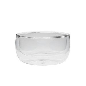 Tazón de Vidrio de <span class=keywords><strong>Doble</strong></span> Pared para Cocina, Tazón de Vidrio de <span class=keywords><strong>Doble</strong></span> Pared para Fruta, Azúcar, Leche y Ensalada - Product Image 4