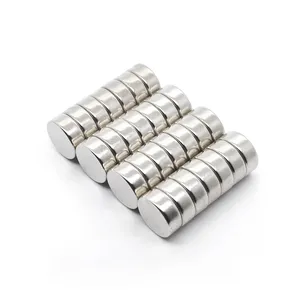 Magnet Round N35 Grade Neodymium Strong Magnetic N42 Round Magnets Wholesale Industrial 3mm Disc Fridge Magnet 10mm