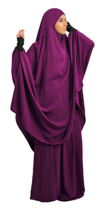 Sẵn Sàng Để Tàu Chất Lượng Cao Hồi Giáo Cầu Nguyện Abaya Bông Ăn Mặc 8 Màu Sắc Có Sẵn - Product Image 4