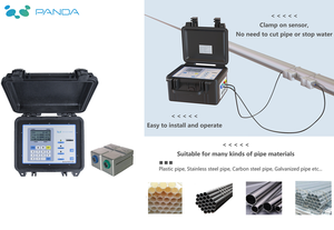 高精度 PUTF205 ポータブル超音波流量計 RS485 4-20mA OCT データロガー DN20-DN6000 - Product Image 6