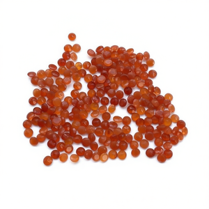Pierres précieuses naturelles Jaipuri Gems, cornaline orange facettée, pierres semi-précieuses rondes, pierres précieuses en vrac en tailles de 4 mm, 6 mm, 8 mm - Product Image 5