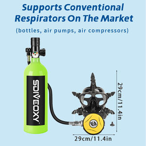 मिनी पोर्टेबल 1l एल्यूमीनियम एयर टैंक उच्च दबाव वाली स्विंगिंग उपकरण एंटी-बैक्टीरियल स्विंग एक्सेसरीज़ - Product Image 4