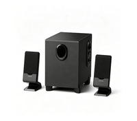 Altavoces para Computadora EDIFIER R101V de 2.1 Canales, Subwoofer de 4 Pulgadas (50x90mm), Controladores de Rango Completo, 360 °   Altavoz para PC de Escritorio con Gabinete de MDF y Refuerzo de Bajos