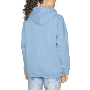 Sudaderas con capucha de mujer de alta calidad 100% algodón con logotipo impreso personalizado Top corto de talla grande precio bajo importado de Bangladesh - Product Image 2