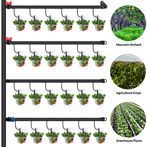 Kit d'irrigation goutte à goutte de 40 m - <span class=keywords><strong>Arrosage</strong></span> agricole transfrontalier <span class=keywords><strong>avec</strong></span> goutteurs et buses pour la maison et la ferme - Product Image 4