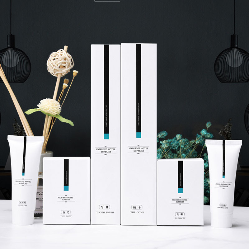 Ywbeyond, оптовая продажа, набор из 6 предметов, роскошные принадлежности для ванной комнаты в отеле, наборы одноразовых туалетных принадлежностей, Набор принадлежностей для отеля
