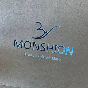 Etiquetas adhesivas de plástico transparente personalizadas con <span class=keywords><strong>sello</strong></span> de lámina dorada, pegatina de lámina en relieve de impresión - Product Image 4