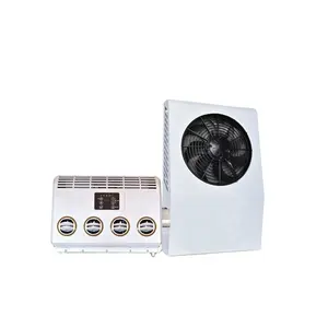 Hot Sales Cooling System Compressor 24V AC White Split Mini Parking Air Conditioner For Car 12V