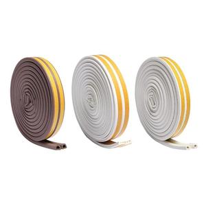Espuma de esponja EPDM, tira de sellado de goma autoadhesiva en forma de I/E/<span class=keywords><strong>P</strong></span>/D para puerta de madera, ventana, tira de sellado de goma insonorizada a prueba de polvo - Product Image 6