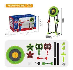 Nuevo Juego de Tiro al Blanco con Hacha - Marco de Acero Resistente de 1.5 m de Altura - Incluye 8 <span class=keywords><strong>Hachas</strong></span> para <span class=keywords><strong>Lanzar</strong></span> - Product Image 6