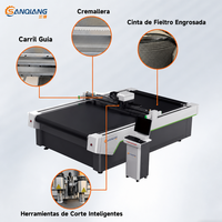 Cutter CNC à lame oscillante pour tissu et textile 1600x2500mm avec table à vide