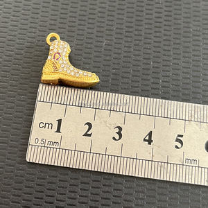 Yeni Vintage stil üniversitesi yunan alfabe kardeşlik ayakkabı şekli kolye Charm çocuk bilezik kolye için - Product Image 4