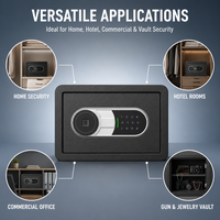SY-889-Z Serrure électronique intelligente avec application Tuya, empreinte digitale biométrique, écran tactile, mot de passe, pour coffre-fort