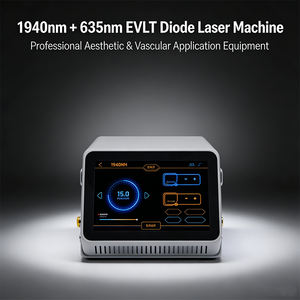 Sistema de Láser Diodo para Cirugía Vascular, Endoláser Quirúrgico de 1940nm+635nm, Endolifting, EVLT, Máquina de Eliminación de Várices - Product Image 5