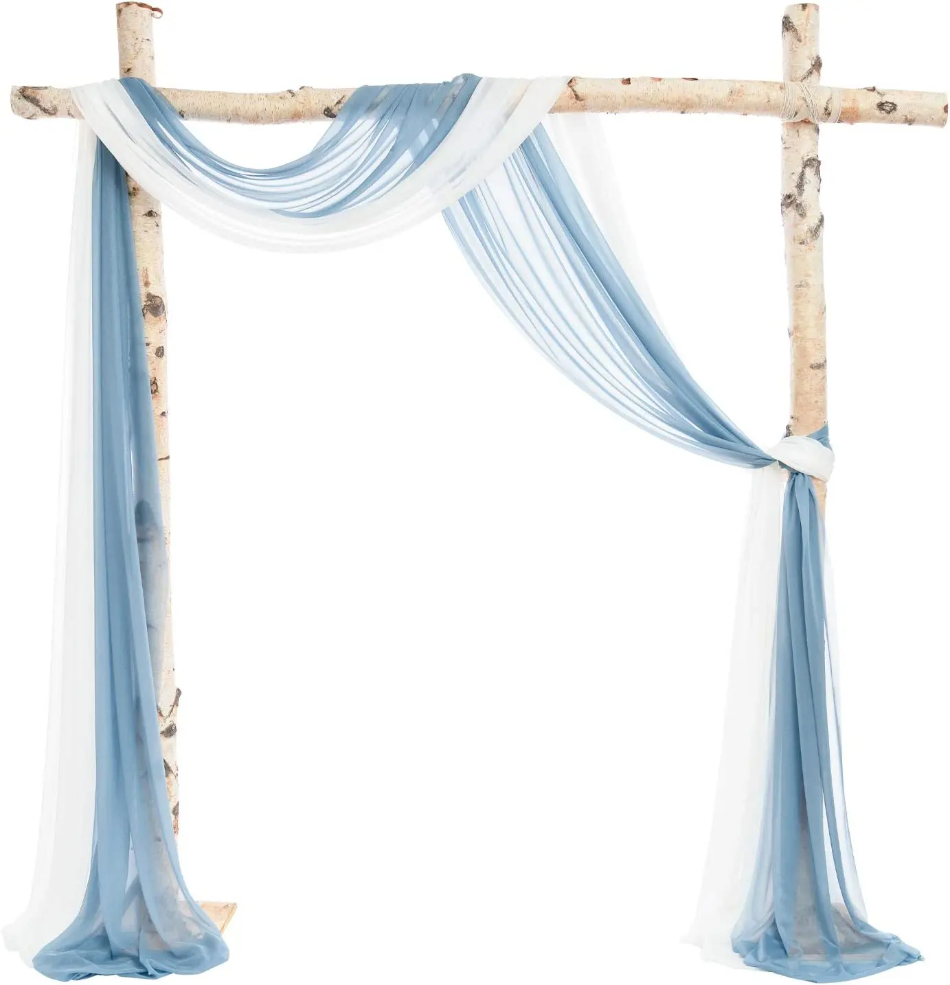 Chiffon Runner Arch Decorations for Wedding Ceremony Arch Drape Fabric for Wedding Swags