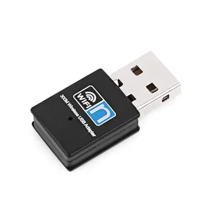 Bộ Chuyển Đổi Wi-Fi Dongle USB Mini 300M, Bộ Chuyển Đổi Mạng LAN Wi-Fi Không Dây 802.11n Wi Fi Chip RTL8192 Cho Máy Tính Để Bàn