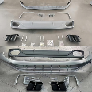 Pour <span class=keywords><strong>Audi</strong></span> <span class=keywords><strong>Q8</strong></span>/SQ8 <span class=keywords><strong>ABT</strong></span> Style Kit carrosserie lèvre avant diffuseur arrière becquet diffuseur avant pare-chocs - Product Image 4